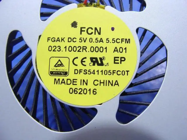 Alt view image 3 of 3 - JVFYI Cpu cooling fan for 15-3558 15.6 inches with Heatsink R9JV6