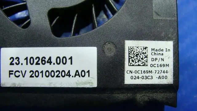 Main image of JVFYI Cpu cooling fan for 1545 15.6 inches 23.10264.001 C169M