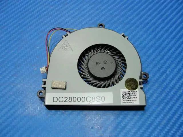 Alt view image 2 of 3 - JVFYI Cpu cooling fan for 3521 15.6 inches 74X7K DC28000C8S0