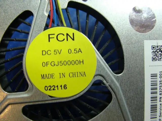 Alt view image 2 of 3 - JVFYI Cpu cooling fan for 450 G3 15.6 inches 837535-001