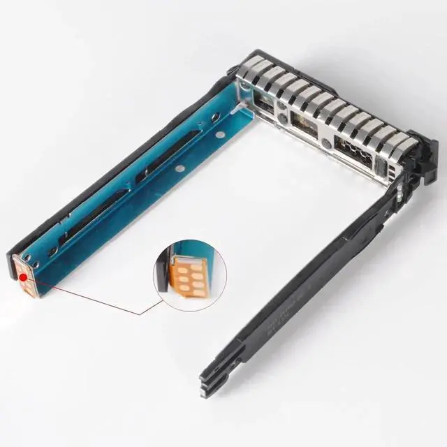 Alt view image 5 of 5 - Pack-4 2.5" SAS SATA SFF SAS Drive Tray Caddy 651687-001 651699-001 Compatible for H-P Gen8 Gen9 G8 G9 ML350p DL360e DL320e DL380e SL270 sL230