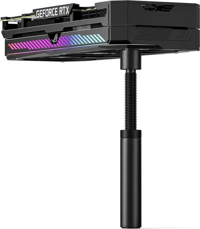 Main image of Gaming GPU Support Bracket, Adjustable Height Graphics Card Support with Magnet and Non-Slip Sheet, GPU Sag Bracket for Universal Video Card, 70-120mm(L)