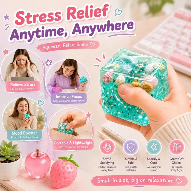 Alt view image 4 of 6 - 8PCS Squishy Mystery Fun Set Blind Malt Sugar Slow Return Squishies
Creative Squishies, Stress Relief Hand Relax Desk Decor Party Favor Gifts for Adults