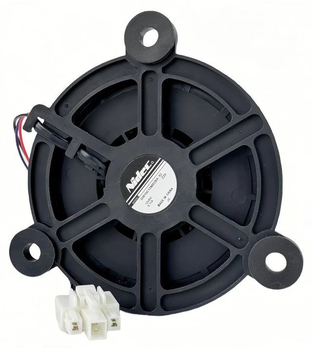 Main image of GW10C12MS2BA-52 Z20 Cooling Fan Motor for Midea Refrigerator Freezer, 12VDC 0.11A 3-pin Variable Frequency Cooling Fan