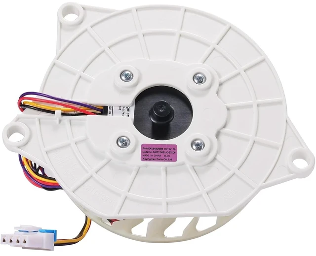 Alt view image 5 of 7 - EAU64824806 Refrigerator Evaporator Fan Motor for LG Refrigerator.12V 1A DC Fan Motor