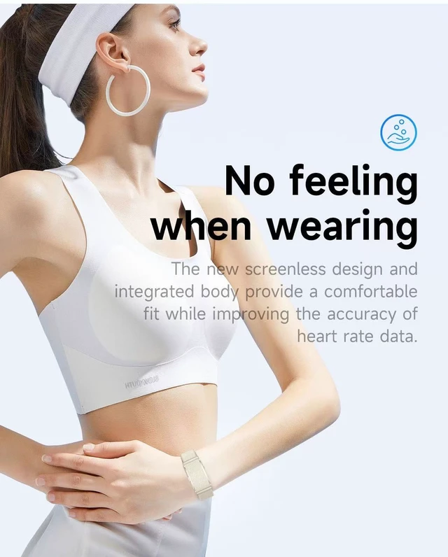 Alt view image 6 of 7 - Health Tracker Smart Bracelet, Long Distance Touch Bracelet, Screenless Fitness Tracker, Health Tracker Bracelet, 24/7 Heart Rate Monitor, 100+ Sports Modes, Vibrating Alerts, Water Resistant