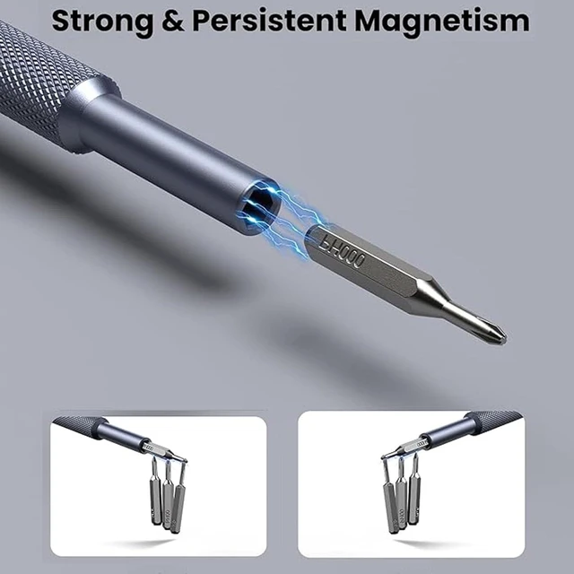 Alt view image 7 of 7 - 25-IN-1 Precision Small Screwdriver Set, Professional Mini Bit Tool Set for Glasses, Watch, Ring Doorbell, ElectronicComputerhigh-strength steel Screw DriverMagneticGift for Mens