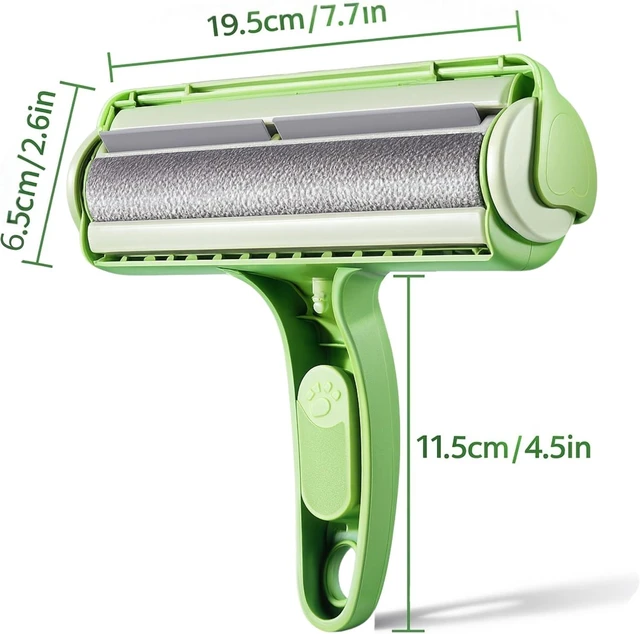 Alt view image 6 of 7 - Portable Multi Surface Fur Removal Tool Reusable and Washable Pet Hair Removal Roller,Pet Hair Remover,, Nylon Fiber Roller Brush, for Sofas, Furniture, Carpets