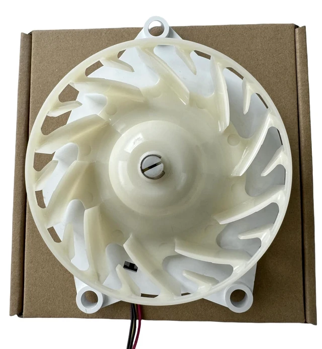 Alt view image 7 of 7 - EAU64824805 Refrigerator Evaporator Fan Motor for LG Refrigerator. DC12V 1A Refrigerator Motor Freezer Fan Z40E12MS1A0-57K06A Refrigerator Cooling Fan Motor