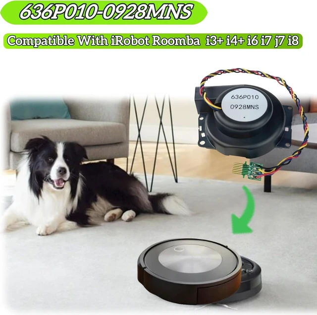 Alt view image 6 of 7 - Vacuum Cleaner Engine Ventilation Motor Fan Compatible with iRobot Roomba i1 i2 i3 i4 i5 i6 i7 i8 i9 J8 J9 Sweeper Fan Module, Smart Sweeper Fan Vacuum Motor Replacement Accessories
