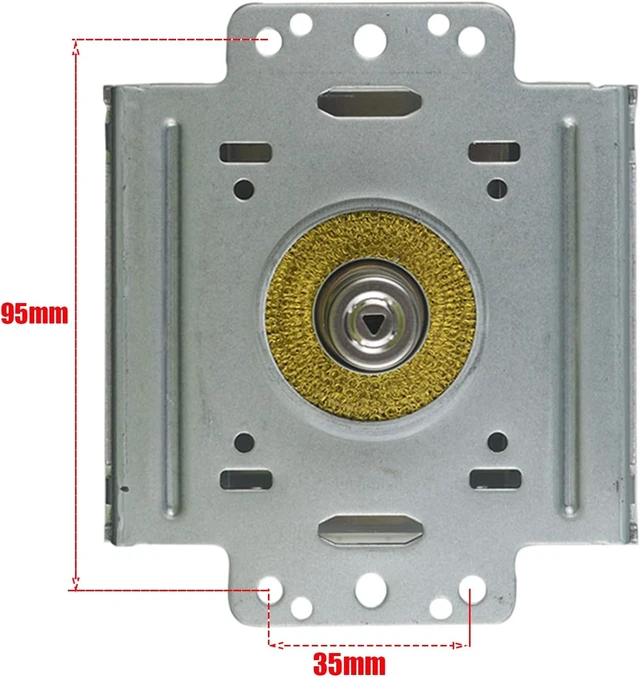 Alt view image 5 of 6 - Magnetron 2M286-21TBGH for LG EAS61382907 Microwave Oven Magnetron for GE Magnetron WB27X10865 WB27X32766 WB27X26080 2M286 Repair Parts Replace 2M286-21TAG 2M246-21GT Magnetron
