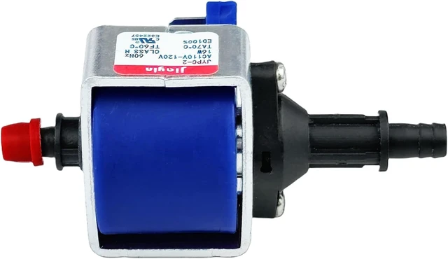 Alt view image 2 of 7 - JYPC-2 Electromagnetic Solenoid Water Pump 90cc/min, compatible with Electric iron, steam mop/garment steamer/coffee machine, etc, AC 110V - 120V 60Hz 16W