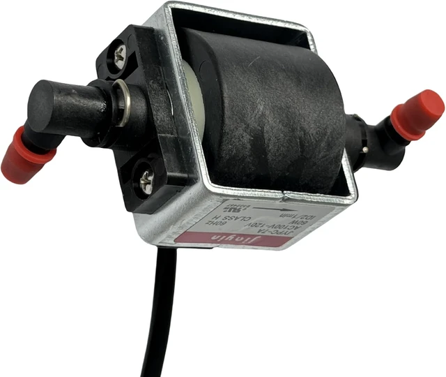 Alt view image 2 of 7 - JYPC-7A AC100V - 120V 60W Water Electromagnetic Solenoid Water Pump, 2400ccmin 2bar 60Hz ID2/min 45dB Solenoid Water Liquid Pump