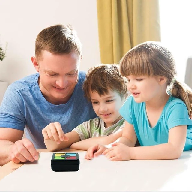 Alt view image 7 of 7 - Handheld Memory Games for Kids Ages 4-8, Light Up Electronic Toys, Car Travel Board Games for Kids,Birthday Gifts for 3-12 Year Old Boys