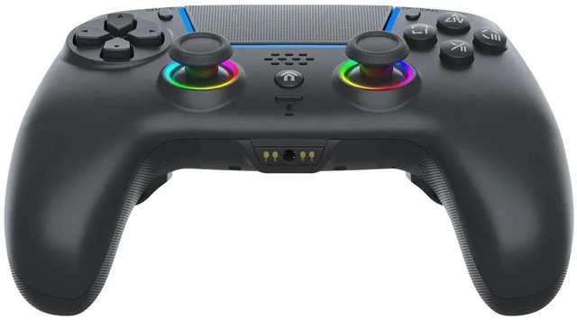 Alt view image 6 of 6 - PS5 Bluetooth Controller with Hall Effect Joystick Wireless & USB for PS5 Slim/Pro and PC, RGB Lighting, Vibration, Macro Programmable, Multi-Platform Gaming
