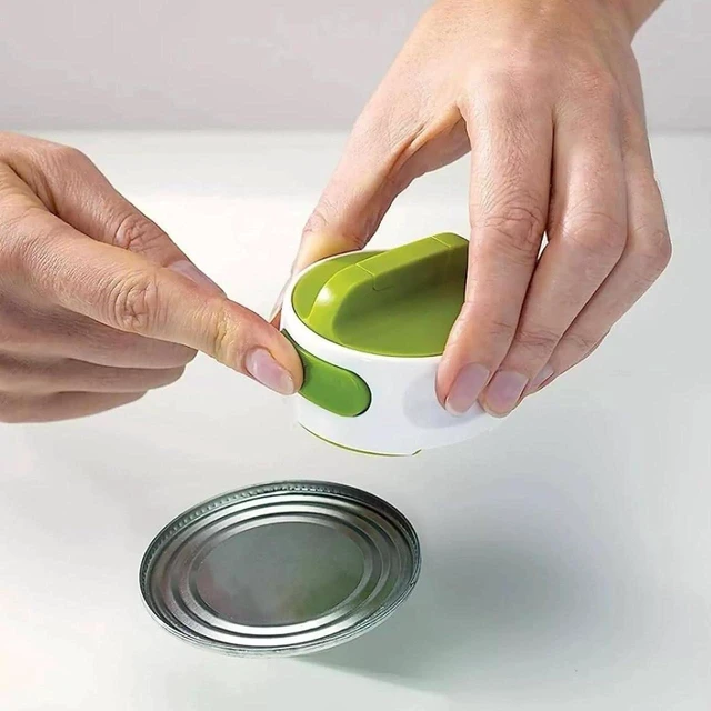 Alt view image 3 of 7 - Generic Effortless 2-in-1 Can & Bottle Opener -Can opener, bottle opener, can cutter, kitchen tools, bottle opener red