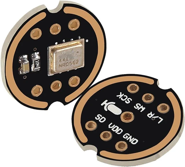 Alt view image 5 of 6 - 3PCS INMP441 Omnidirectional Microphone Module I2S Interface MEMS High Precision Low Power Ultra Small Volume with 20CM/7.8" 10pins Dupont Cable Female to Female for ESP32 DIY