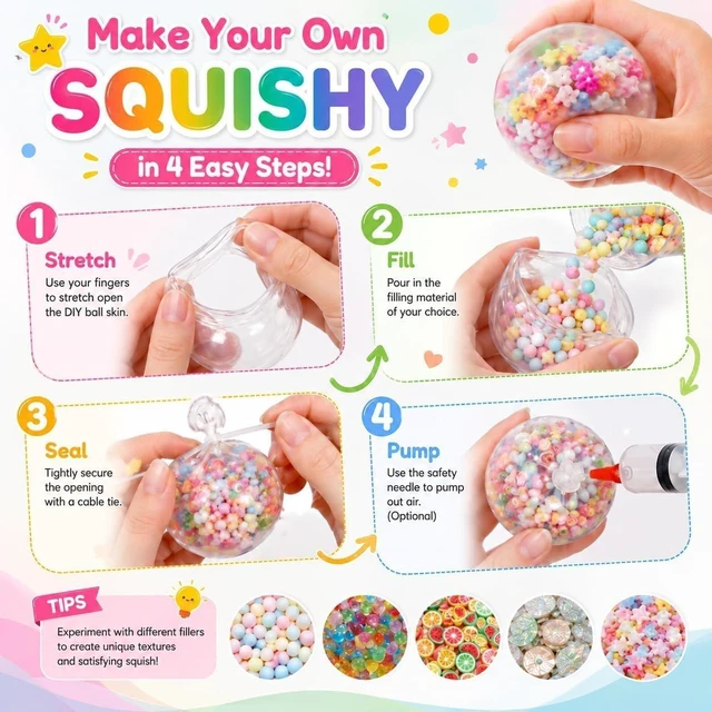 Alt view image 5 of 7 - 25PCS Squishy Making Kit DIY Squishy Maker Skin