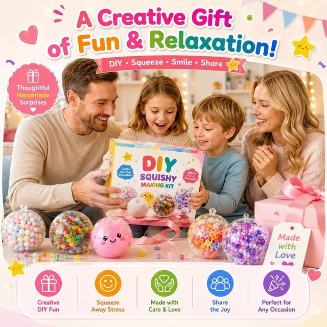 Alt view image 7 of 7 - 25PCS Squishy Making Kit DIY Squishy Maker Skin