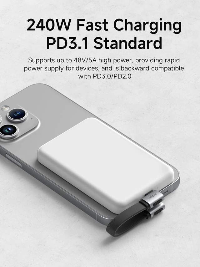 Alt view image 4 of 6 - Hagibis 0.33ft 90 Degree USB4 Cable, 80Gbps Data Transfer, 8K@60Hz Video Display, 240W Fast Charging Right Angle USB-C Cable, USB 4 V2.0 Cable for iPhone 17 16 15 Pro Max, iPad Pro, Thunderbolt 5/4