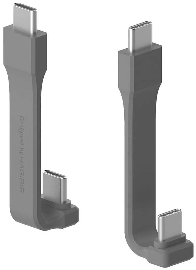 Main image of Hagibis Short USB 4 Cable, 240W Charging U-Type USB C Cable, 40Gbps Data Transfer, 8K 60Hz Video Display for iPhone Duo 18 17 16 15 Pro Max, iPad, Thunderbolt 4/3, Hub, External SSD (UC4MC-7cm)