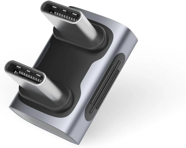 Main image of Hagibis 240W 40Gbps 8K USB C Adapter, USB-C Male to Male Adapter, USB4 Connecter for Thunderbolt 4/3, ROG Ally, Steam Deck, Switch, Dock, Mac, Tablet, iPhone 16 15 Pro Max (Male U Type)