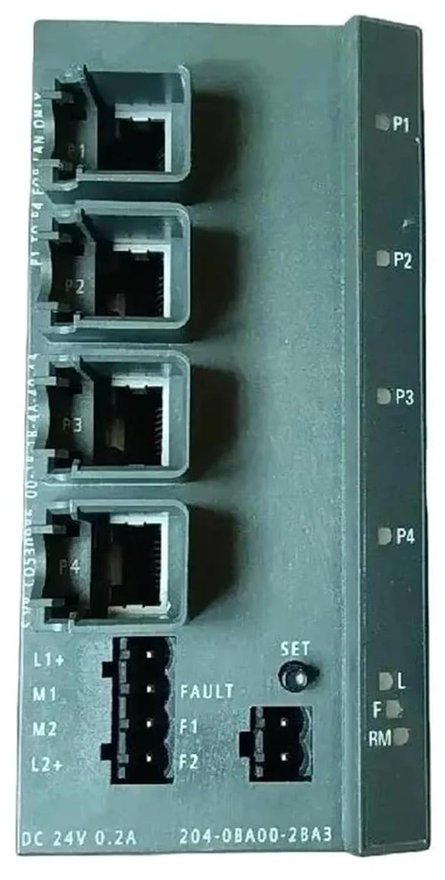 Main image of 6GK5204-0BA00-2BA3 Push Button switches Industrial sie Mens Switches Industrial Ethernet