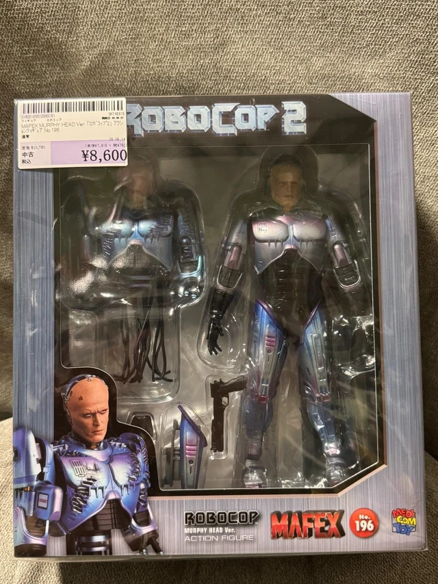 Main image of RoboCop Action Figure Battle Damaged Ver 6 Inch 1/12 Scale Collectible Model with Bust Accessory Articulated Joints
