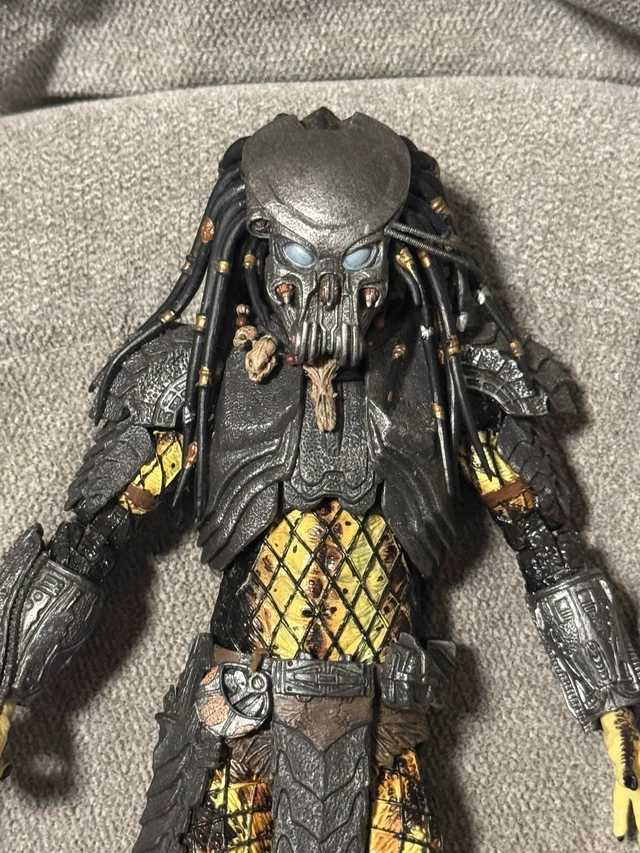 Alt view image 5 of 5 - AVP Celtic Predator Action Figure, 7 Inch Alien Vs Predator Collectible Figure, Complete Accessories, Opened Box