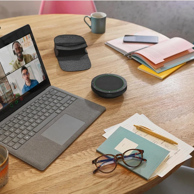Alt view image 2 of 7 - Jabra Speak2 55 Wireless Bluetooth Speakerphone (2025 Edition), Dark Grey
Portable Speakerphone, 4 Noise-Cancelling Microphones, Microsoft Teams Certified, Clear Sound for Online Meetings