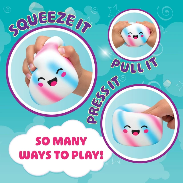 Alt view image 3 of 7 - Squeeze Please 3 Pack Scented Marshmallow Stress Relief Fidget Squishy Toy
Slow Rising Squishy Autism Toys, Fidget Toys for Adults, Sensory Toys, Stress Balls, Sensory Squeeze Toys, Amazon Exclusive