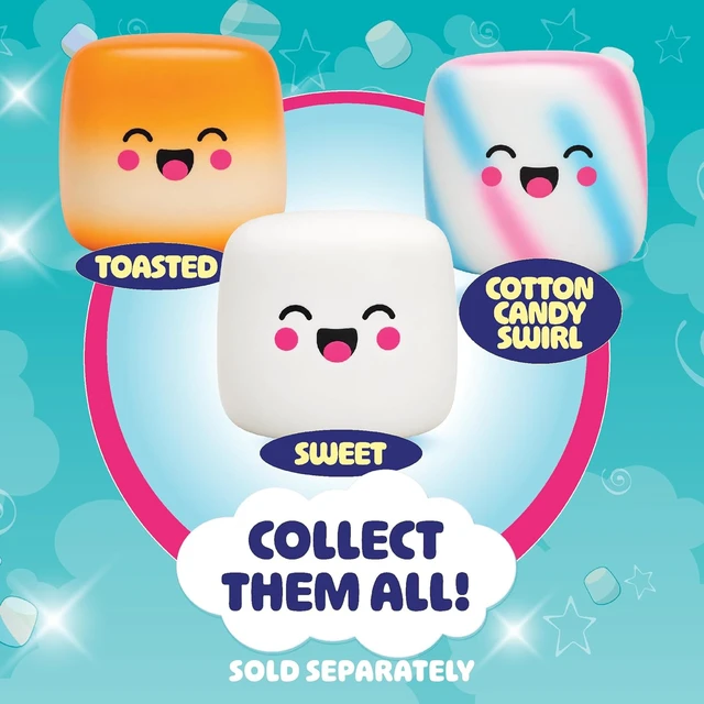Alt view image 4 of 7 - Squeeze Please 3 Pack Scented Marshmallow Stress Relief Fidget Squishy Toy
Slow Rising Squishy Autism Toys, Fidget Toys for Adults, Sensory Toys, Stress Balls, Sensory Squeeze Toys, Amazon Exclusive