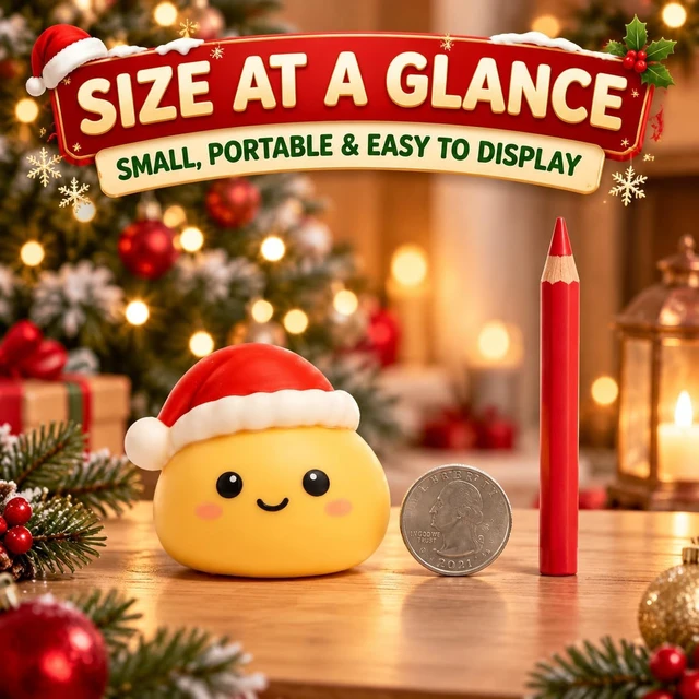 Alt view image 5 of 5 - Christmas Squishy Advent Calendar 2026, 24-Days Countdown Calendar with Mini Silicone Squeeze Figures for Adults, Cute Holiday Collectible Characters for Christmas and Holiday Gifting (A)
