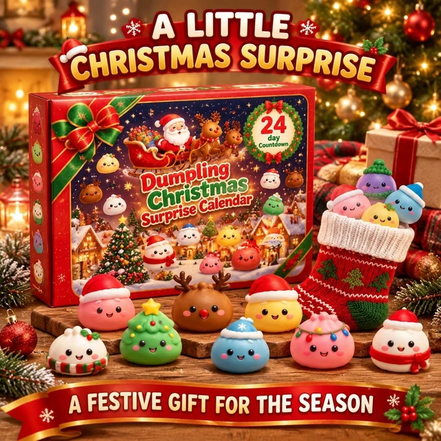 Alt view image 2 of 5 - Christmas Squishy Advent Calendar 2026, 24-Days Countdown Calendar with Mini Silicone Squeeze Figures for Adults, Cute Holiday Collectible Characters for Christmas and Holiday Gifting (A)