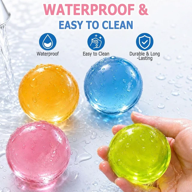 Alt view image 3 of 7 - 4 Pcs Coconut Oil Squishy, Shapeable No-Rebound Stress Relief Ball, Formable Sensory Fidget Toy for Study Work & Relaxation, Calming Desk Decor Anxiety Relief Gift
