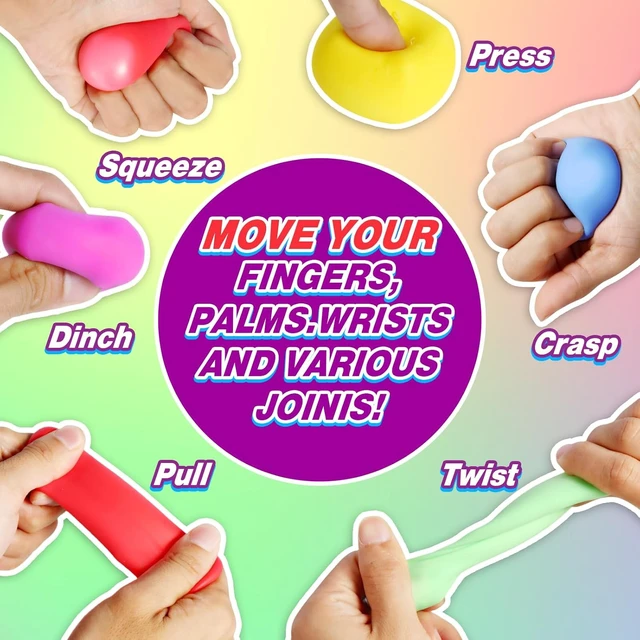 Alt view image 5 of 7 - 40 Pack Slow Rising Stress Cube Fidget Toys, Squishy Balls Sensory Fidget Toys for Kids Adults, Square Shape Fidgets for Classroom, Party Favors Pull Stretch Squishy Toy Classroom Prize Box Toys