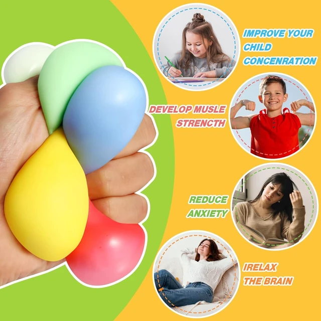 Alt view image 2 of 7 - 40 Pack Slow Rising Stress Cube Fidget Toys, Squishy Balls Sensory Fidget Toys for Kids Adults, Square Shape Fidgets for Classroom, Party Favors Pull Stretch Squishy Toy Classroom Prize Box Toys