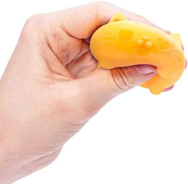Alt view image 6 of 6 - Schylling NeeDoh Teenie Cool Cat - Sensory Squeeze Toy - Contains 3 Mini Groovy Globs - 1.5" Wide - Color May Vary (Pack of 1)