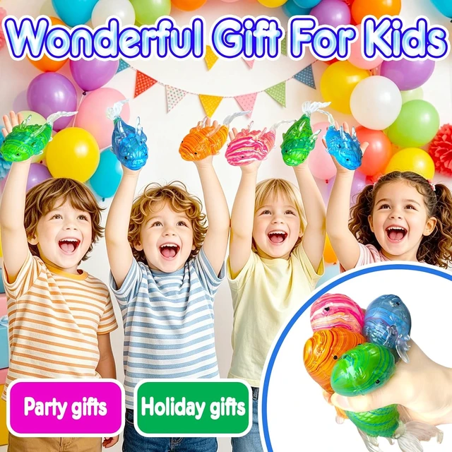 Alt view image 7 of 7 - Squishy Toys Bulk 4Pcs,Soft Slow Rising Stress Relief Squeeze Sensory Toy,Party Favors Birthday Gifts for Kids Adults,Cute Animal Fidget Toys,Goodie Bag Stuffers,Classroom Prizes Supplies,Washable