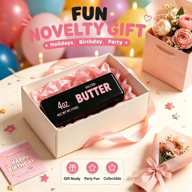 Alt view image 5 of 7 - Crunchy Butter Squishy, Slow Rising ASMR Squeeze Toy, Desktop Decor & Gift Black Crunchy Butter Squishy, Portable Stress Relief Sensory Fidget Toy, Crunchy Squishies Sensory Toys for Kid & Adult