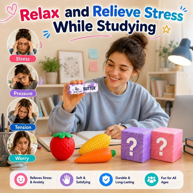 Alt view image 4 of 6 - Squishy Toys, Butter Squishy, Squishy Box (6 PCS)
Squishy Pack, Slow Rising Squishy Toys, Sensory Fidget Toys, Busy Hands, Stress Relief