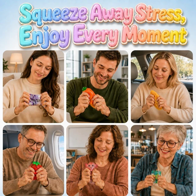 Alt view image 5 of 6 - Squishy Toys, Butter Squishy, Squishy Box (6 PCS)
Squishy Pack, Slow Rising Squishy Toys, Sensory Fidget Toys, Busy Hands, Stress Relief