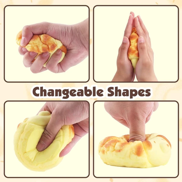 Alt view image 4 of 6 - Anboor Bread Dog Shaped Food Squishies Toy Slow Rising Soft Scented