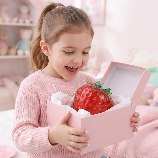 Alt view image 6 of 7 - 2026 New Coconut Oil Taba Squishy, Stress Ball, Big Strawberry
Coconut Oil Stress Ball, Strawberry Squishy,Shapeable Ball,odorless Squeeze, Portable Desk Squishy for Relaxation and Focus