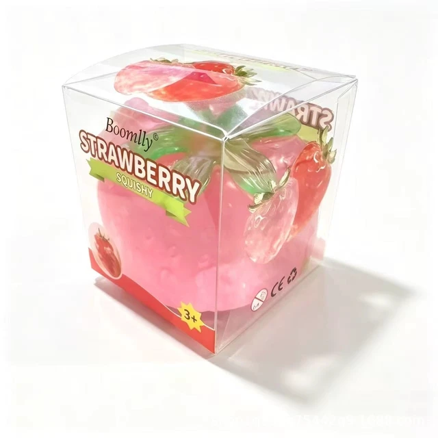Alt view image 3 of 3 - 2026 New Coconut Oil Taba Squishy, Stress Ball, Big Strawberry
Coconut Oil Stress Ball, Strawberry Squishy,Shapeable Ball,odorless Squeeze, Portable Desk Squishy for Relaxation and Focus pink