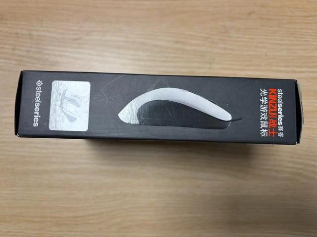 Alt view image 4 of 6 - SteelSeries Kinzu v2 Gaming Mouse - White Edition, Compact Small Size, 3200 CPI Optical Sensor, Ambidextrous Design, 5 Programmable Buttons, Lightweight for Fingertip Grip and Small Hands