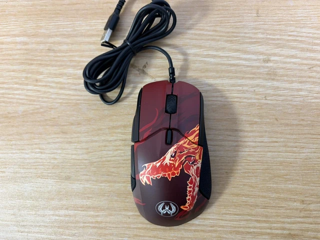Alt view image 3 of 5 - SteelSeries Rival 310 Gaming Mouse - Howl Limited Edition, 12000 CPI TrueMove3 Optical Sensor, Ambidextrous Design, 8 Programmable Buttons, RGB Lighting, Split-Trigger Buttons, Lightweight 88g Design