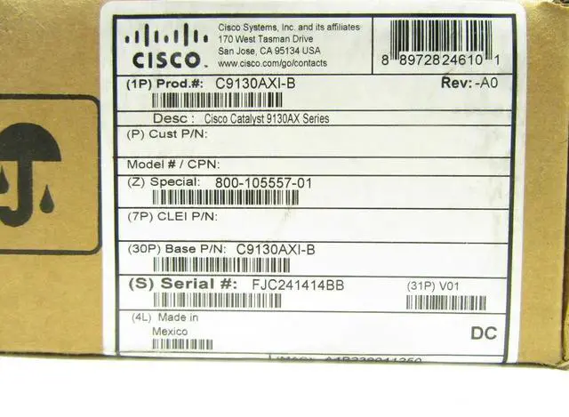 Alt view image 4 of 4 - CISCO C9130AXI-B Catalyst 9130AXI Wireless Access Point 9130AX Series