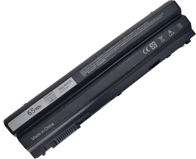Alt view image 6 of 7 - N3X1D 65WH Replacement Laptop Battery Compatible with Dell Latitude E6540 E6440 E5530 E5430 E6520 E6420 Precision M2800-6-Cell