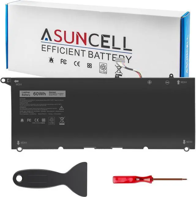 Main image of ASUNCELL 60Wh PW23Y Battery for Dell XPS 13 9360 13-9360-D1605G 13-9360-D1605T 13-9360-D1609 13-9360-D1609G 13-9360-D1705G Series 0RNP72 0TP1GT 0PW23Y